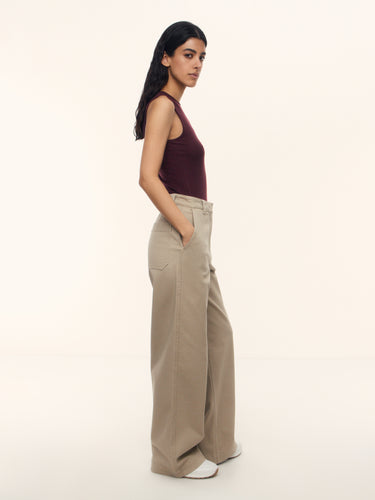 Майка из вискозы и шерсти