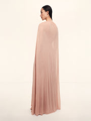 Платье Rare Rose с кейпом