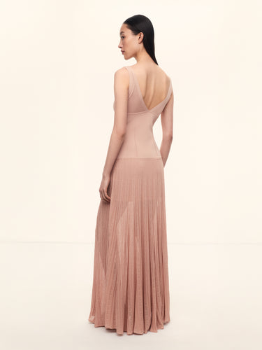Платье Rare Rose с кейпом