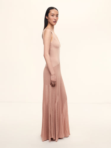 Платье Rare Rose с кейпом