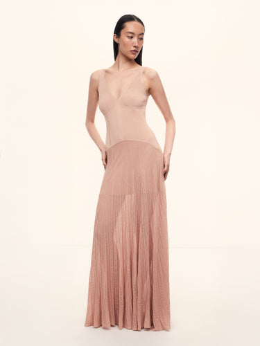 Платье Rare Rose с кейпом