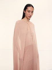 Платье Rare Rose с кейпом