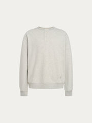 Толстовка Henley меланж