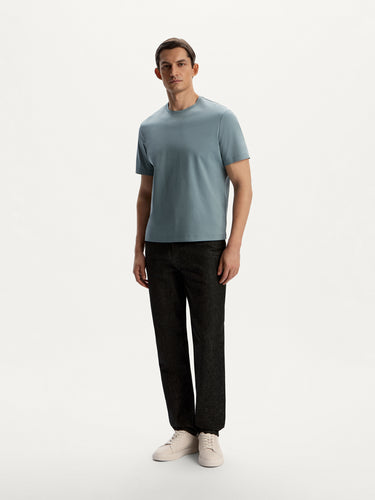 Футболка из мерсеризованного хлопка