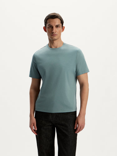 Футболка из мерсеризованного хлопка