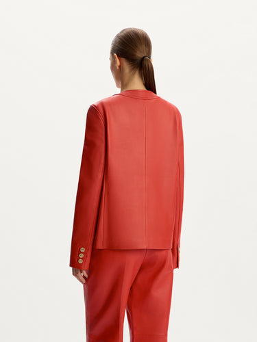 Жакет Sleek из кожи