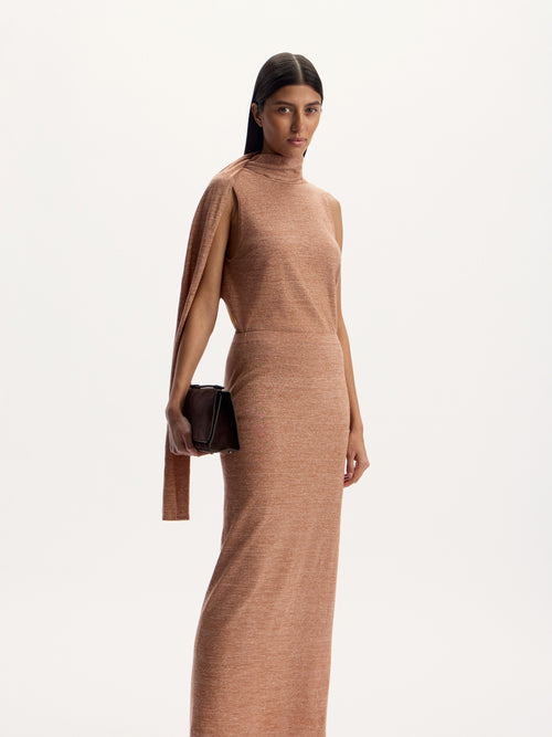 Топ с шарфом