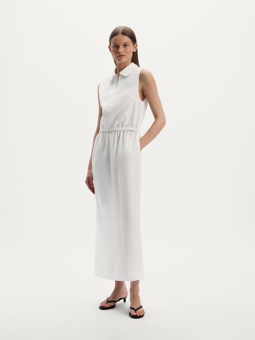 Юбка из тонкого льна