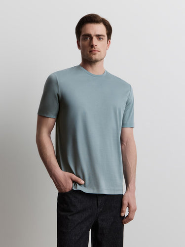 Футболка из мерсеризованного хлопка