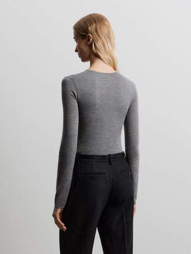 Джемпер из шерсти с кашемиром и шелком