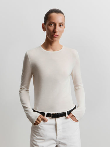 Джемпер из шерсти с кашемиром и шелком