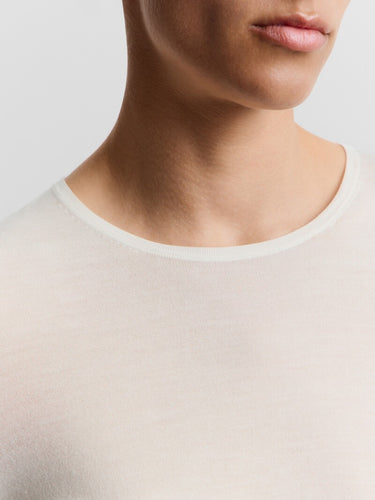 Джемпер из шерсти с кашемиром и шелком