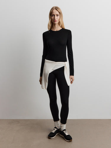 Джемпер из шерсти, шелка и кашемира