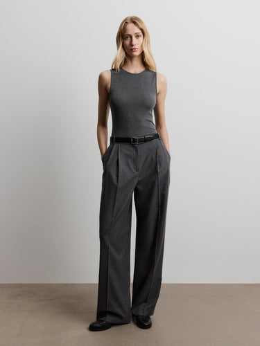 Майка в рубчик