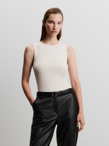 Майка из вискозы и шерсти