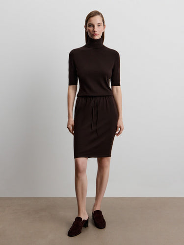 Юбка из шерсти мериноса