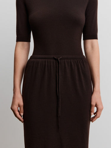 Юбка из шерсти мериноса