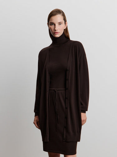 Кардиган из шерсти мериноса