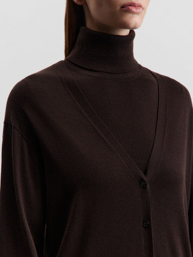 Кардиган из шерсти мериноса