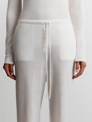 Брюки из шерсти и кашемира