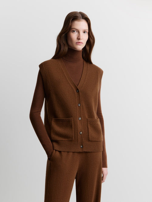 Жилет Grandpa’s из кашемира