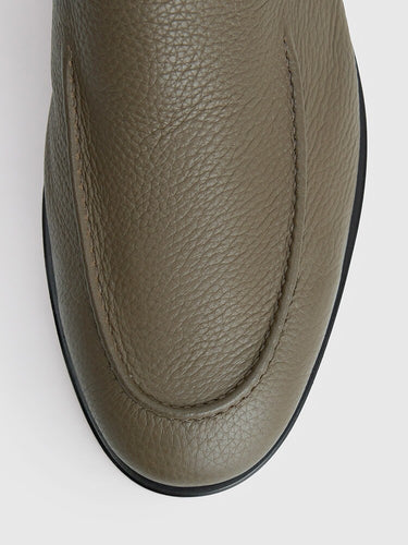 Лоферы из оленьей кожи