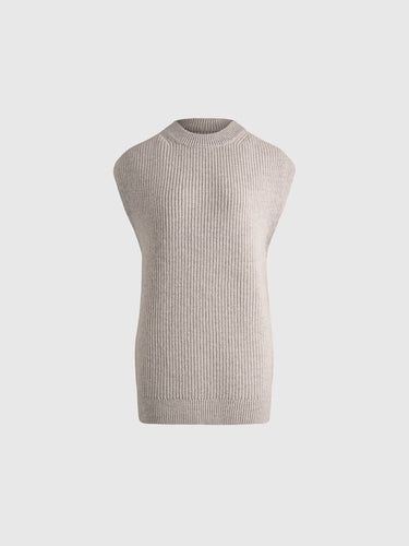 Жилет из шерсти мериноса