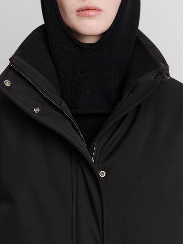 Пальто пуховое