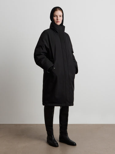 Пальто пуховое