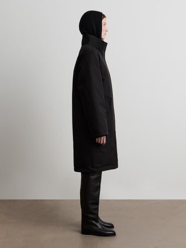 Пальто пуховое