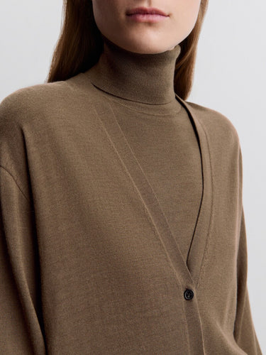 Кардиган из шерсти мериноса