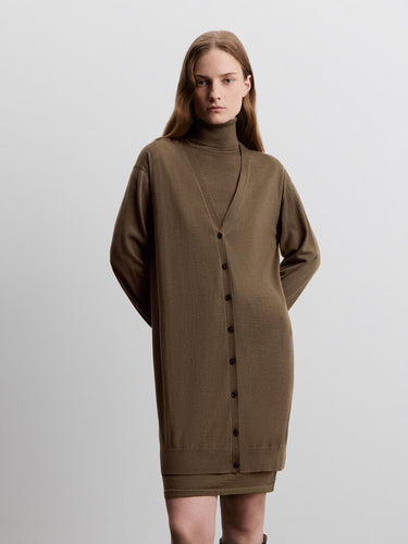 Кардиган из шерсти мериноса