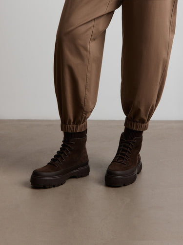 Ботинки утепленные