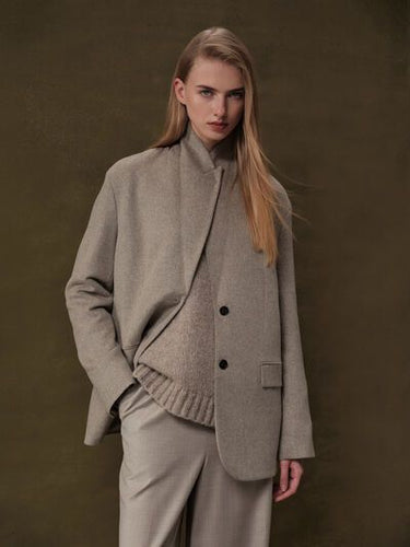 Жакет из мягкой шерсти