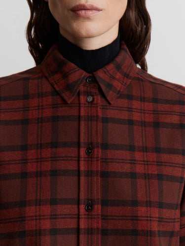 Рубашка из фланели