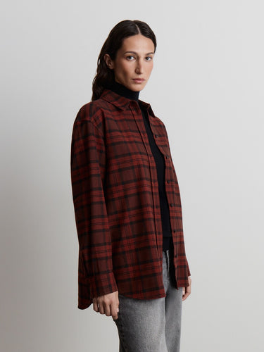 Рубашка из фланели