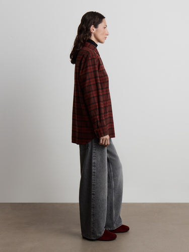 Рубашка из фланели