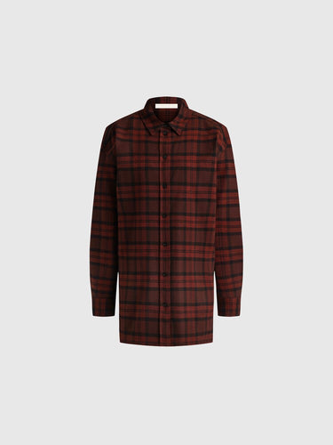 Рубашка из фланели