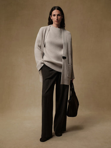 Жилет из шерсти мериноса