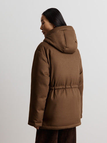 Пуховик Tarusa из шерсти