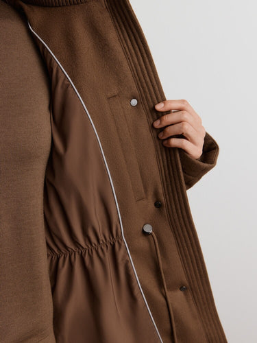 Пуховик Tarusa из шерсти