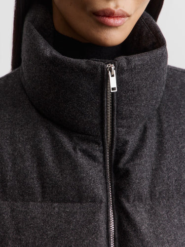 Пуховик Altai из шерсти и кашемира