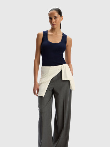 Майка вязаная