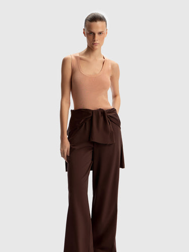 Майка вязаная