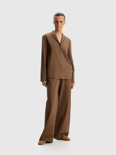 Брюки из мерсеризованного хлопка