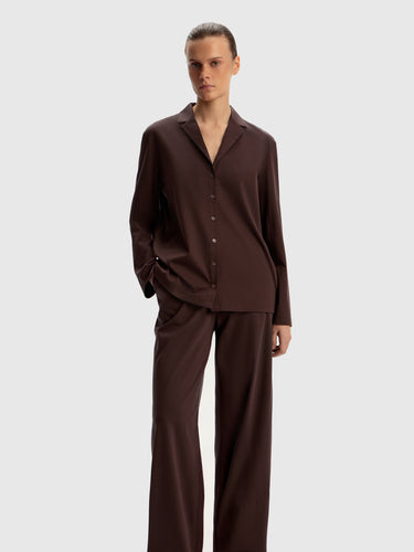 Рубашка из мерсеризованного хлопка