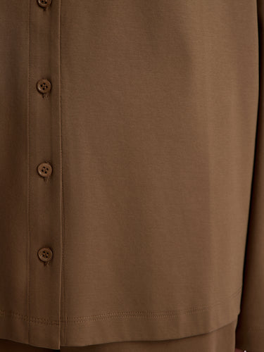 Рубашка из мерсеризованного хлопка