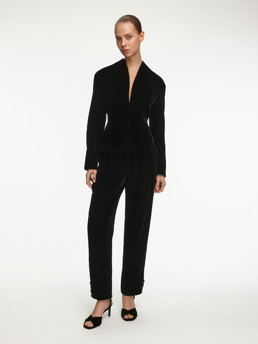 Брюки Marlene из японского бархата