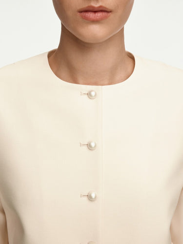 Жакет Sofia из шерсти и шелка