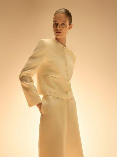 Жакет Sofia из шерсти и шелка